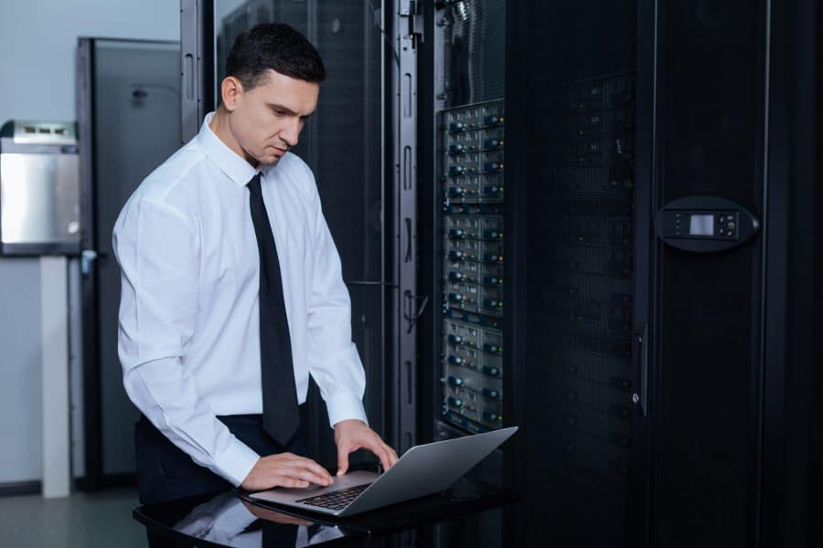 Security Expert Protecting Patient Information