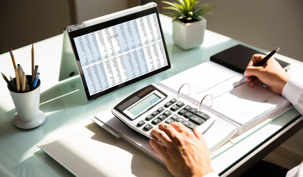 A Person Calculating EHR Implementation Cost