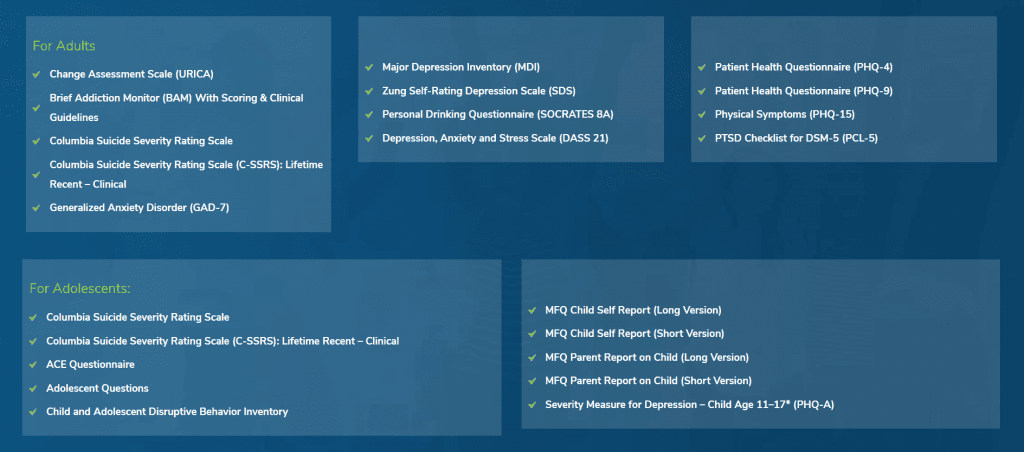  Outcome Measurement Tools